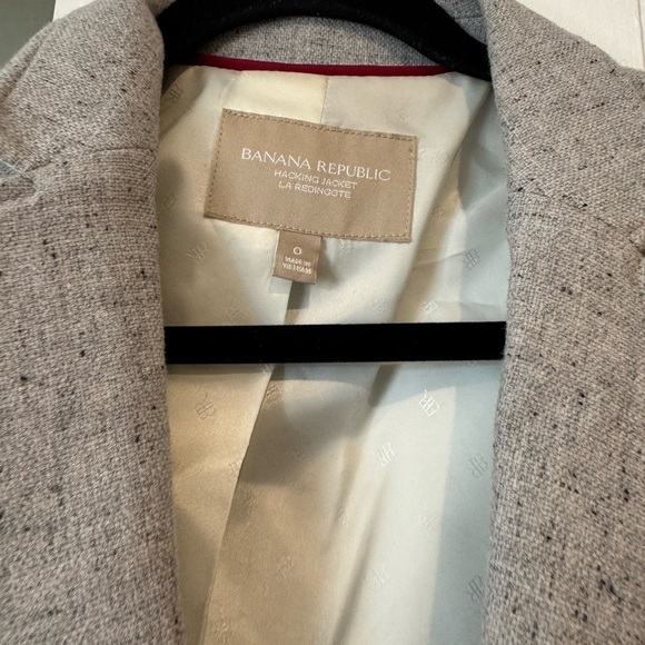 Banana Republic Grey Blazer Suit Jacket - Picture 2 of 4